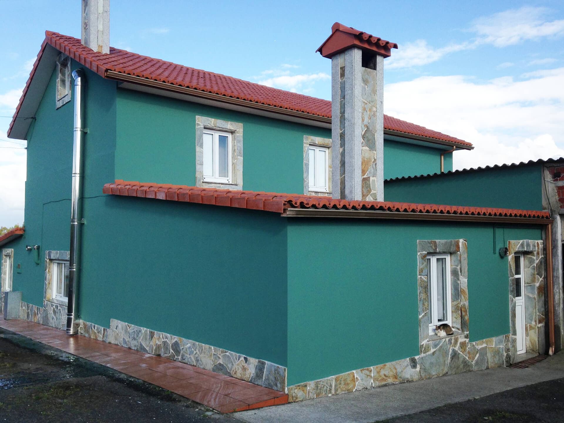 Pintura de exterior en Ferrol, Cedeira y Narón
