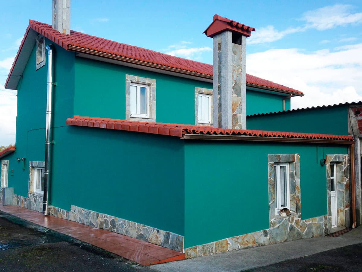 Pintor exteriores en Cedeira